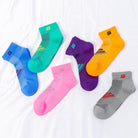 5 Pair Pro Ankle Compression Socks - Omega Walk - socks 6 (pair of 5)