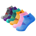 5 Pair Pro Ankle Compression Socks - Omega Walk - socks 6 (pair of 5)