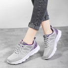 Best cushioned walking shoes for women - Omega Walk - M195-Grey-36