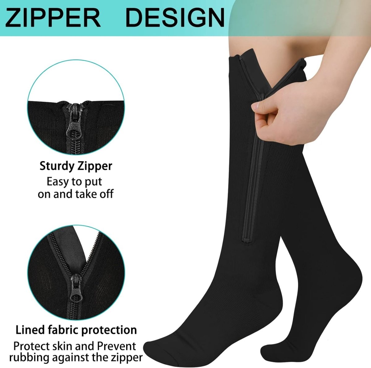 Flex Zip - Omega Walk - Zip S BLk