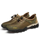 Outdoor shoes for men - Omega Walk - MEN SHOES-21-Khakhi-39