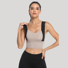 Prime Comfort Sports Bra for Women - Omega Walk - XY-M5-Beige-S