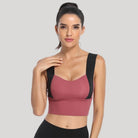 Prime Comfort Sports Bra for Women - Omega Walk - XY-M5-Red-S