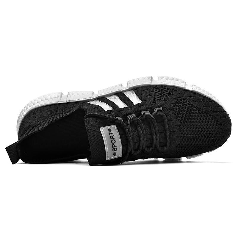 Women's comfy and light sneakers - Omega Walk - M192-Black-35