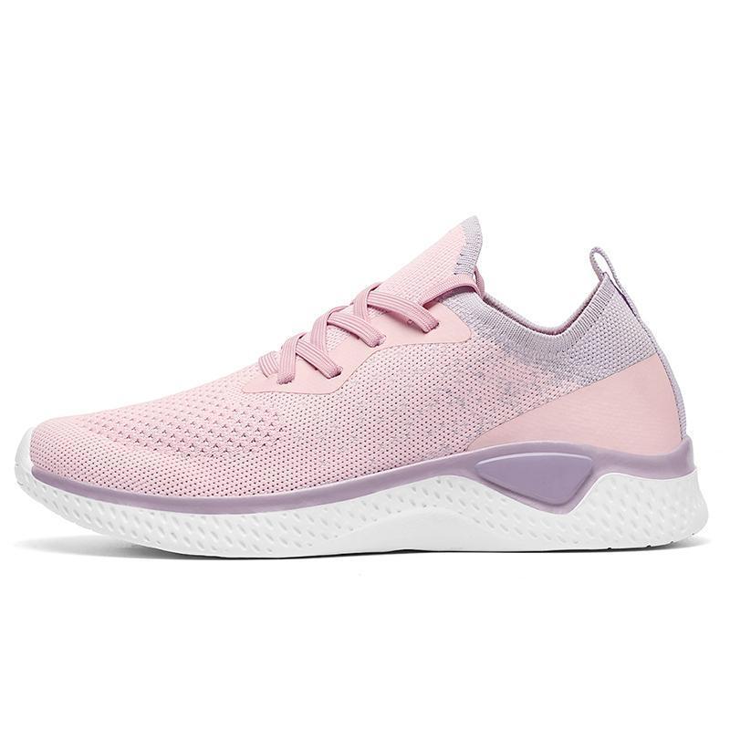 Women's Ultra comfortable shoes - Omega Walk - M193-Pink-35